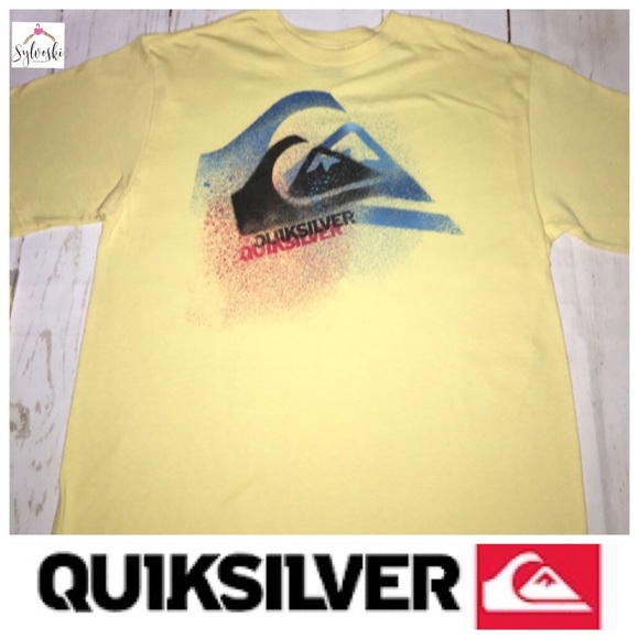 Quiksilver Other - 🆕Youth Quiksilver Spray Paint Logo T Shirt